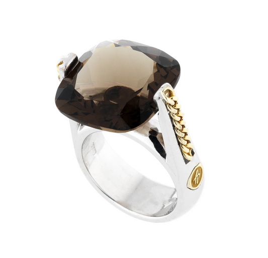 Golden Drops Ring